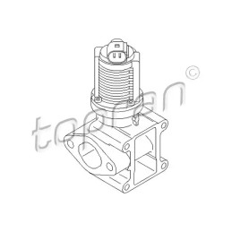 ERG vožtuvas  TOPRAN 207 441