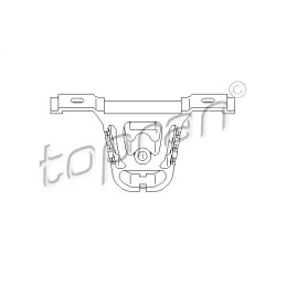 Duslintuvo laikantysis rėmas  TOPRAN 500 176