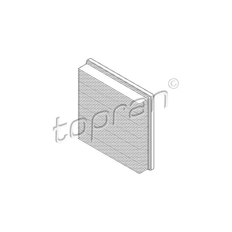 Oro filtras  TOPRAN 500 228