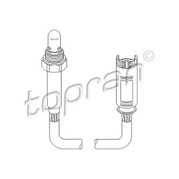 Lambda jutiklis  TOPRAN 501 282