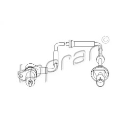 Rato greičio jutiklis (ABS daviklis)  TOPRAN 501 455
