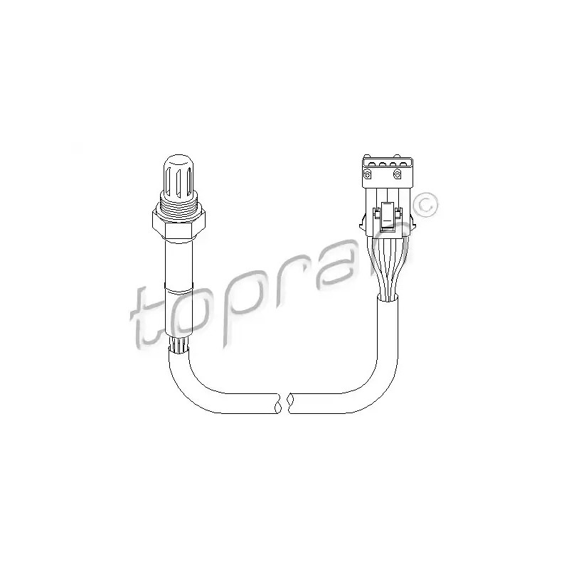 Lambda jutiklis  TOPRAN 721 860