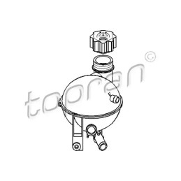 Aušinimo skysčio išsiplėtimo bakelis  TOPRAN 722 729