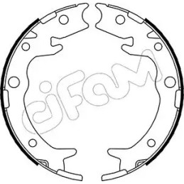 Rankinio stabdžio trinkelių komplektas  CIFAM 153-159