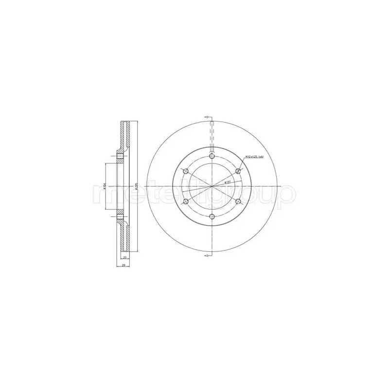 Stabdžių diskas  CIFAM 800-247