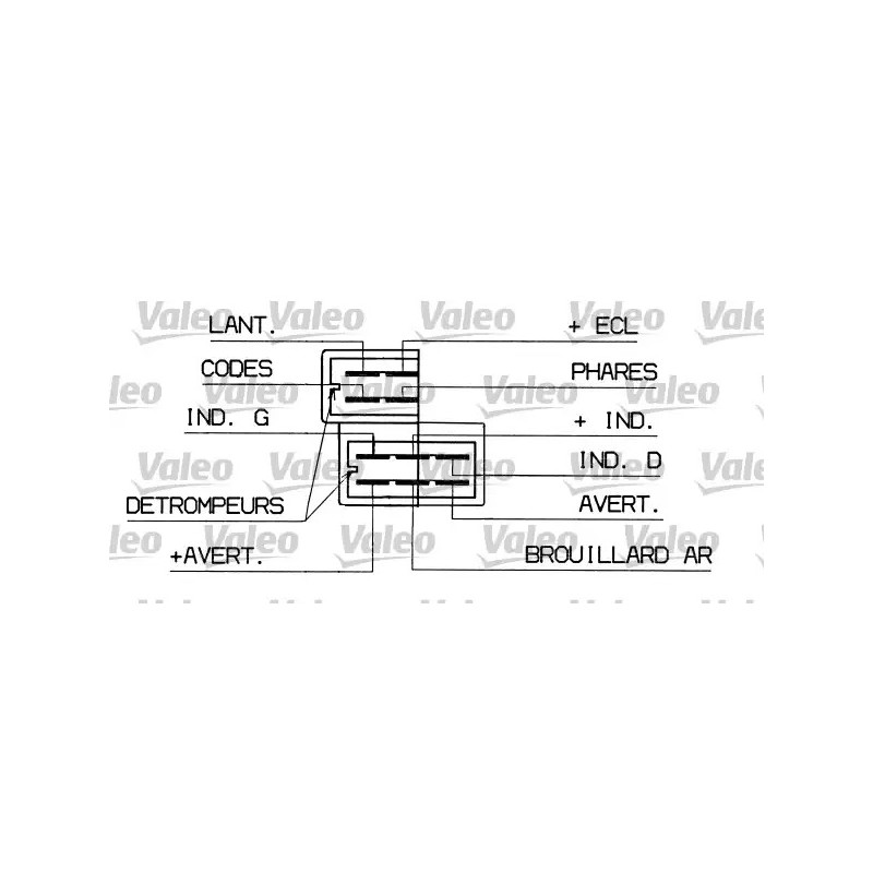 Vairo kolonėlės jungiklis  VALEO 251298