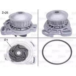 Vandens siurblys  VALEO 506190