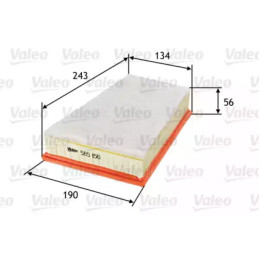 Oro filtras  VALEO 585156