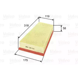 Oro filtras  VALEO 585164