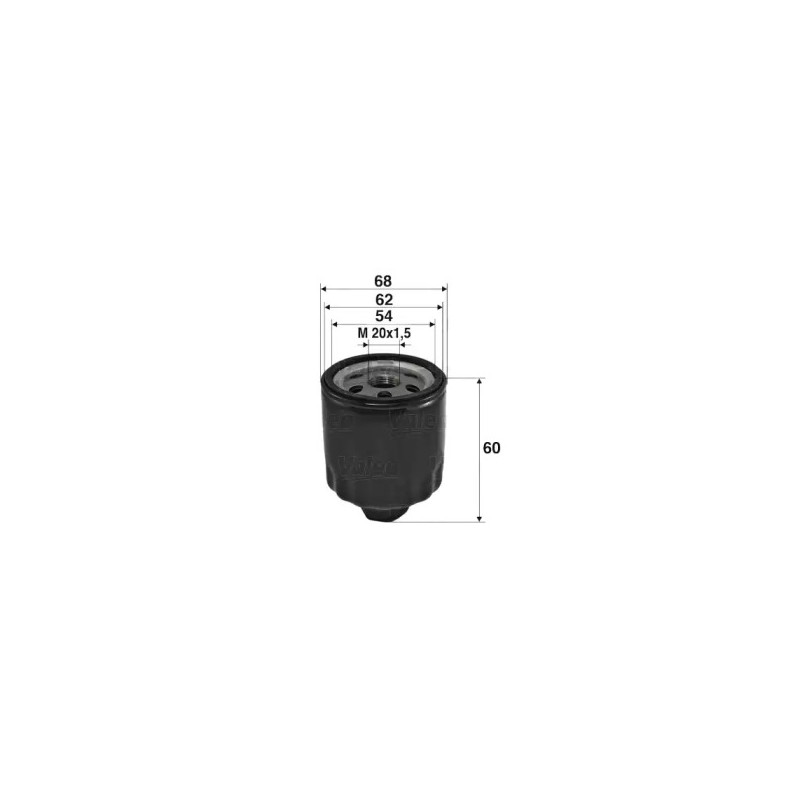 Alyvos filtras  VALEO 586011