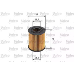 Alyvos filtras  VALEO 586528