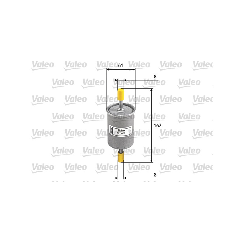 Kuro filtras  VALEO 587008