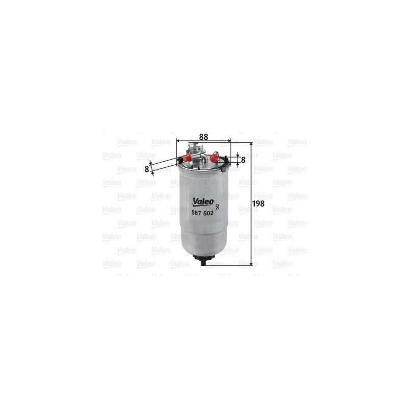 Kuro filtras  VALEO 587502