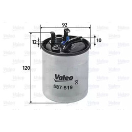 Kuro filtras  VALEO 587519
