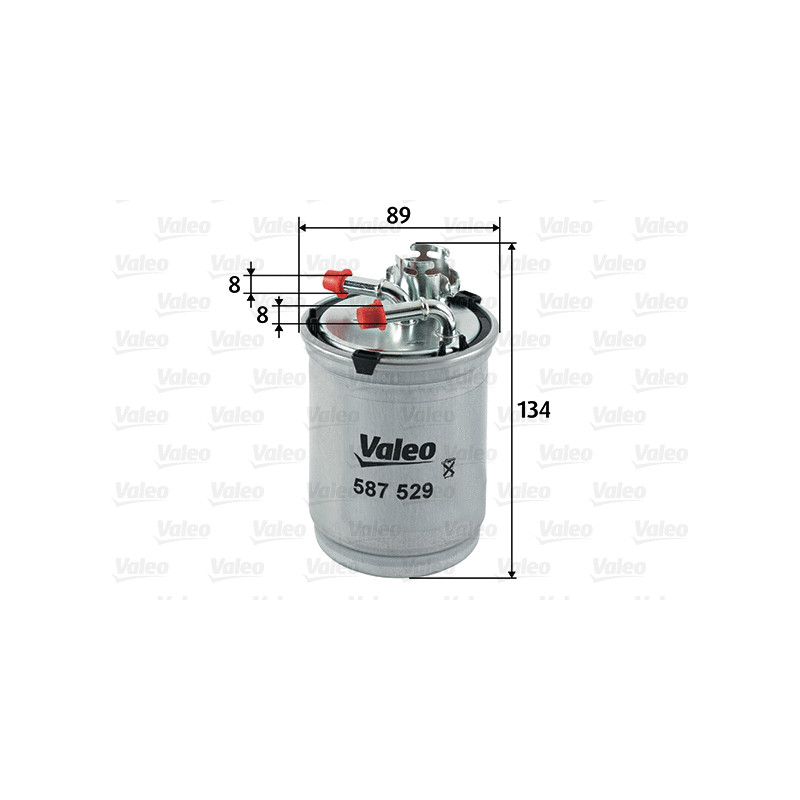 Kuro filtras  VALEO 587529