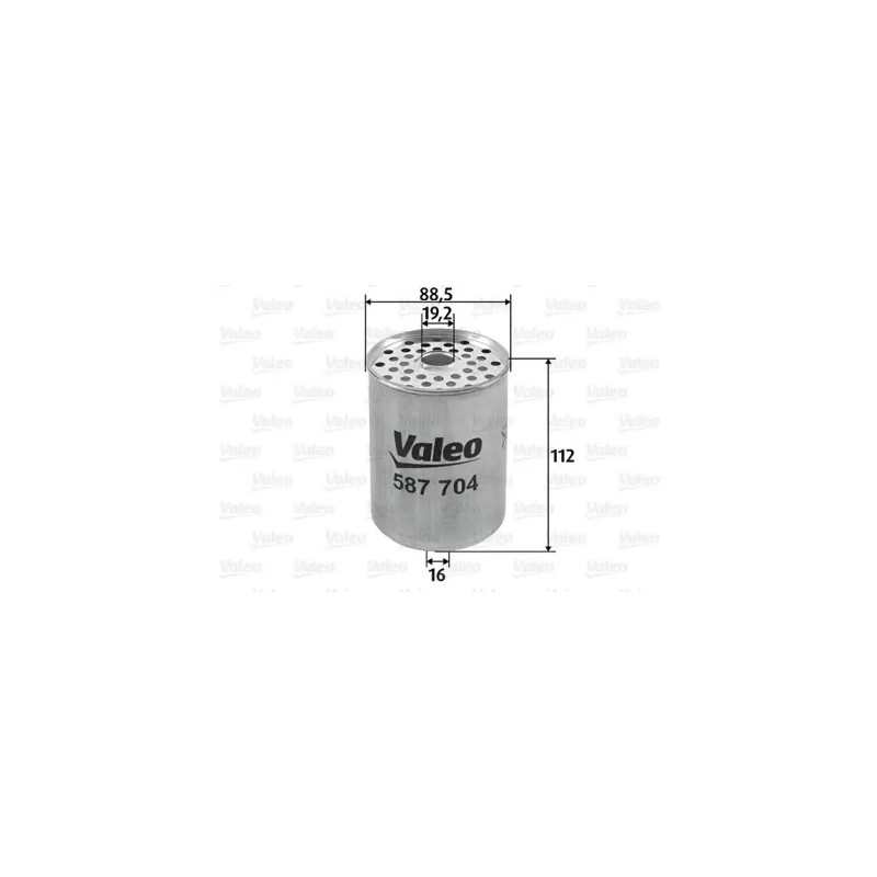 Kuro filtras  VALEO 587704