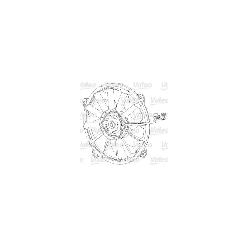 Radiatoriaus ventiliatorius  VALEO 696091