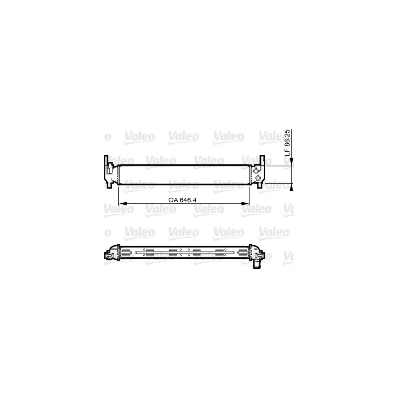 Variklio aušinimo radiatorius  VALEO 735310