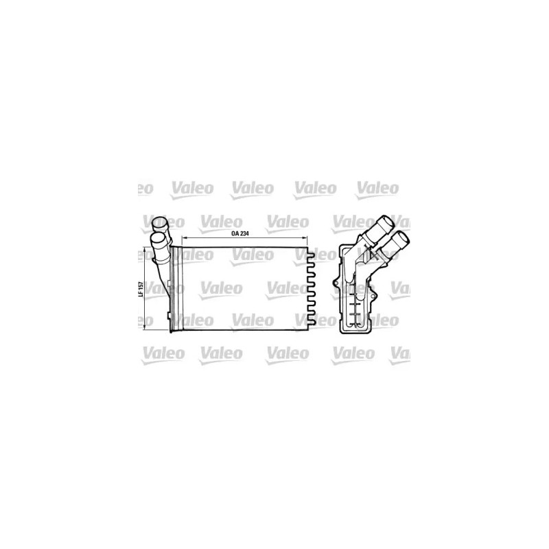 Salono radiatorius  VALEO 812005