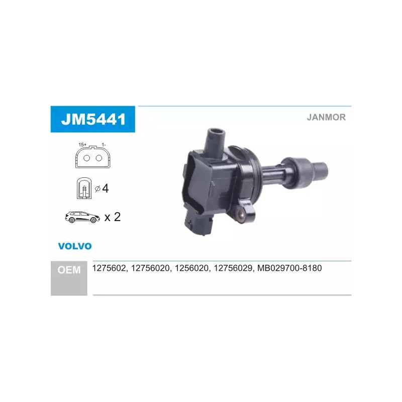 Uždegimo ritė  JANMOR JM5441