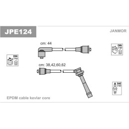 Uždegimo laidų komplektas  JANMOR JPE124