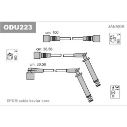 Uždegimo laidų komplektas  JANMOR ODU223