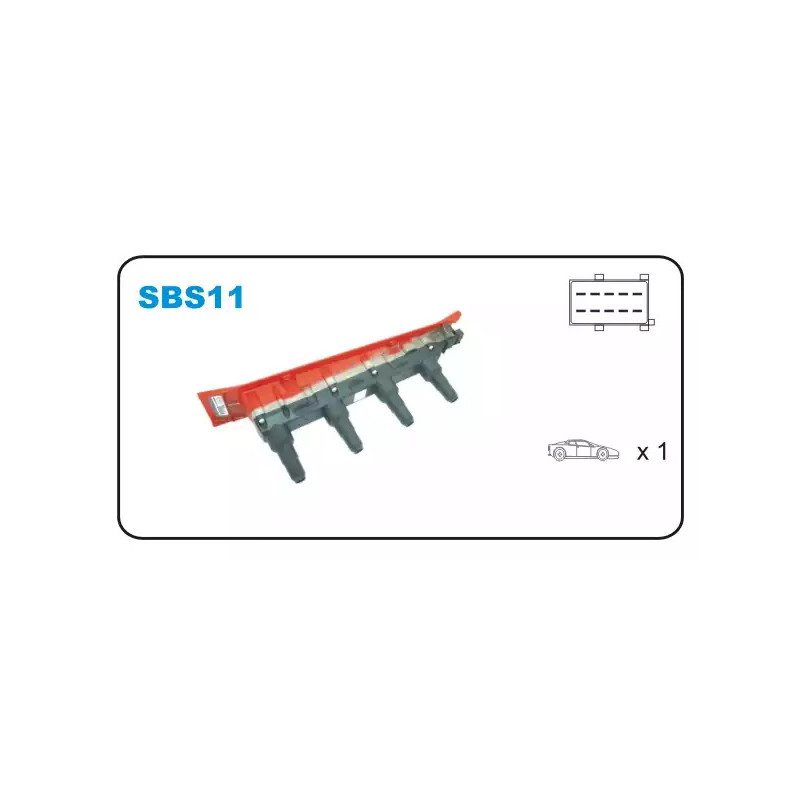 Uždegimo ritė  JANMOR SBS11