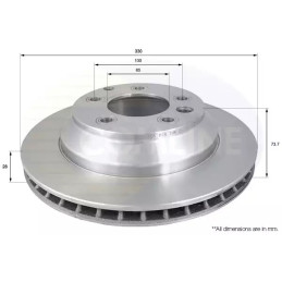 Stabdžių diskas  COMLINE ADC1460V