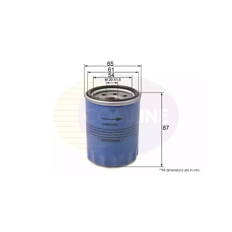 Alyvos filtras  COMLINE CHN11562