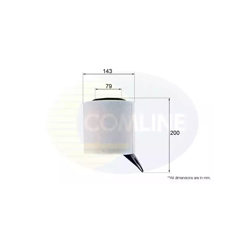 Oro filtras  COMLINE EAF583