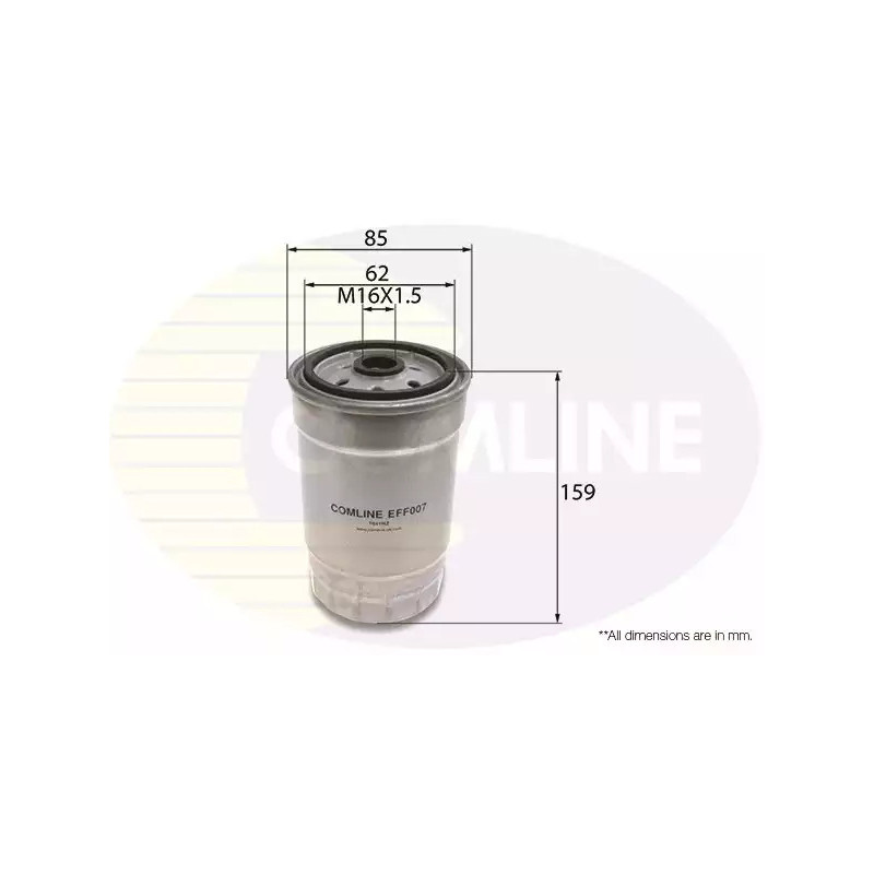 Kuro filtras  COMLINE EFF007