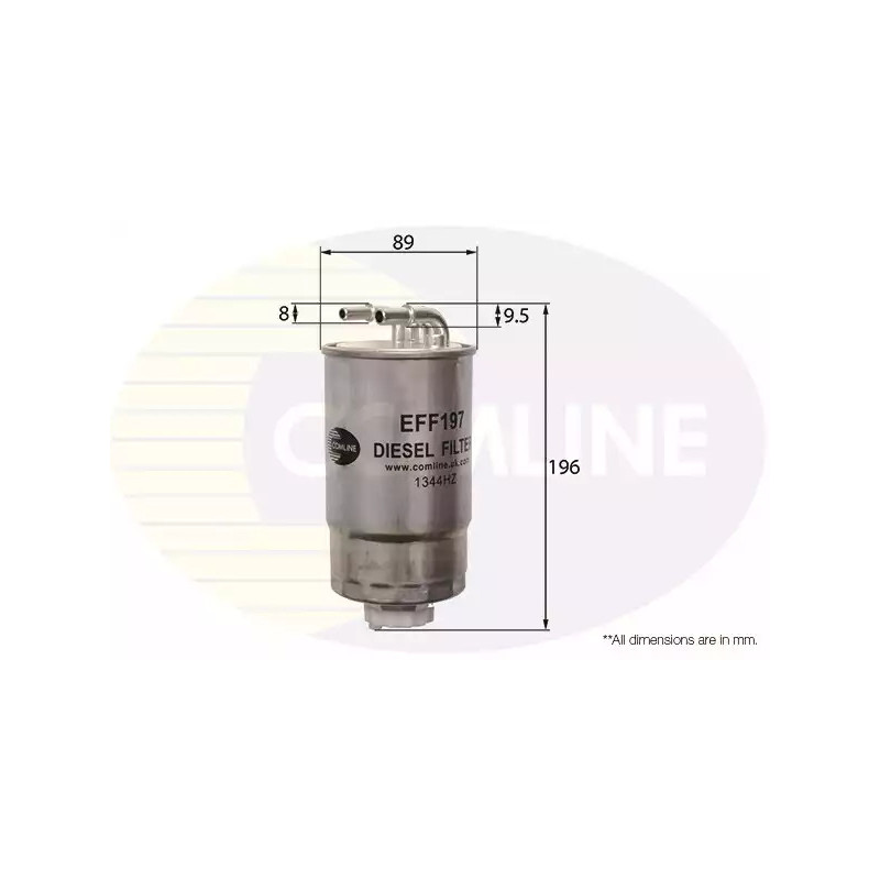 Kuro filtras  COMLINE EFF197