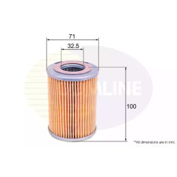 Alyvos filtras  COMLINE EOF118