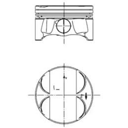 Stūmoklis KOLBENSCHMIDT 40085600