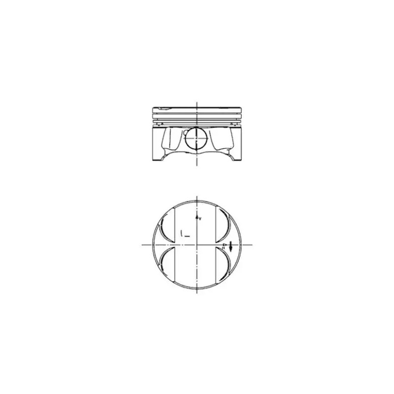 Stūmoklis KOLBENSCHMIDT 40085600