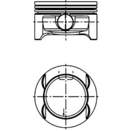 Stūmoklis KOLBENSCHMIDT 40384600