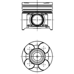 Stūmoklis KOLBENSCHMIDT 40660600