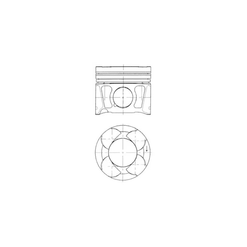 Stūmoklis KOLBENSCHMIDT 41070600