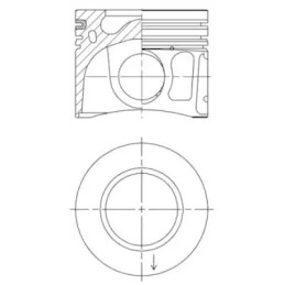 Stūmoklis KOLBENSCHMIDT 41072600