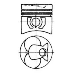 Stūmoklis KOLBENSCHMIDT 93444600