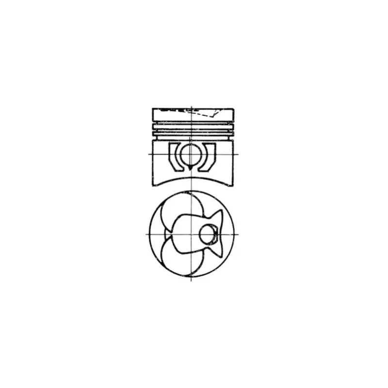Stūmoklis KOLBENSCHMIDT 93444600