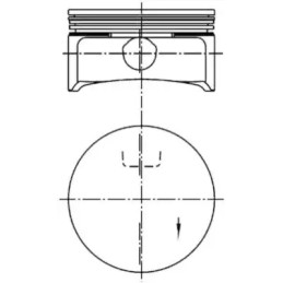 Stūmoklis KOLBENSCHMIDT 99741601