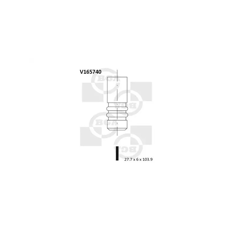 Įleidimo vožtuvas  BGA V165740