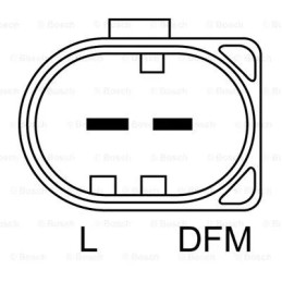 Kintamosios srovės generatorius  BOSCH 0 986 041 490