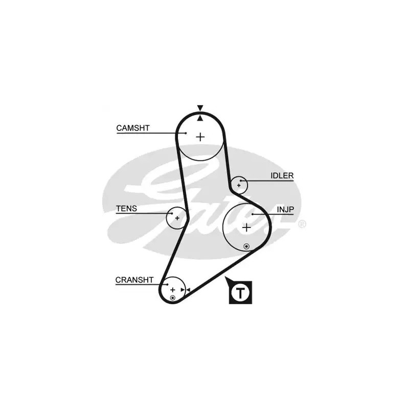 Paskirstymo diržas  GATES 5113