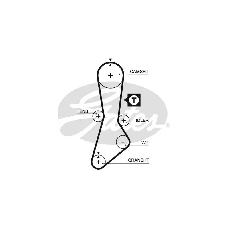 Paskirstymo diržas  GATES 5264XS