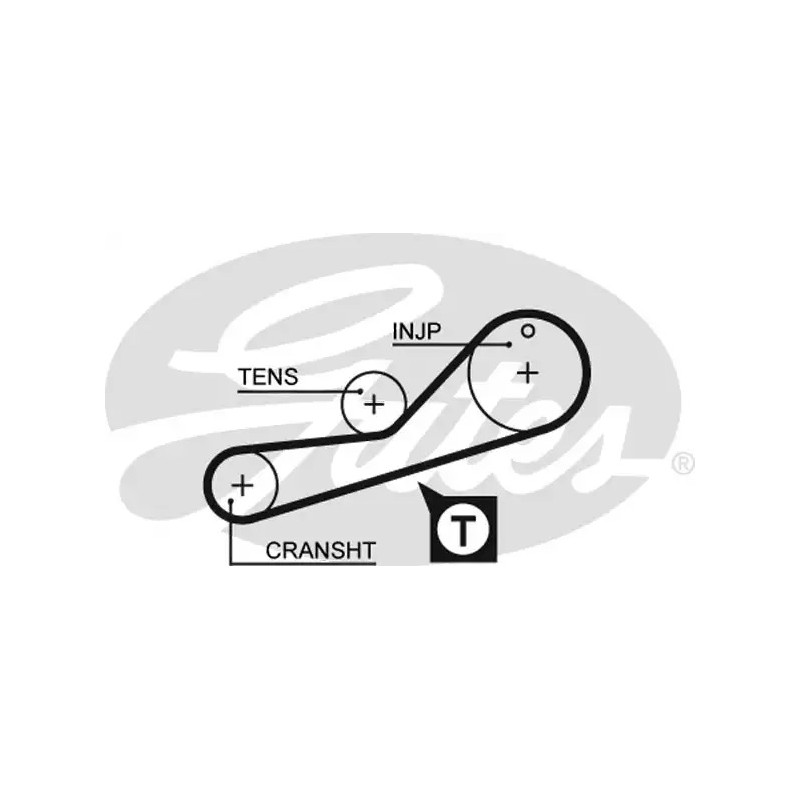 Paskirstymo diržas  GATES 5452XS