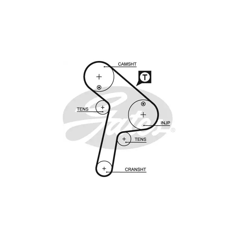 Paskirstymo diržas  GATES 5471XS