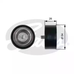 Diržo įtempiklio skriemulys  GATES T36486