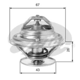 Termostatas  GATES TH05586G1
